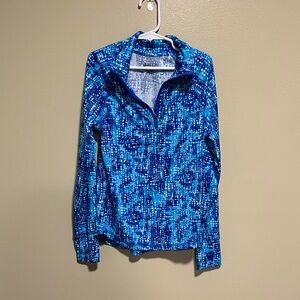 Mambo Australia girls size 7/8 Quarter Zip Long sleeve top